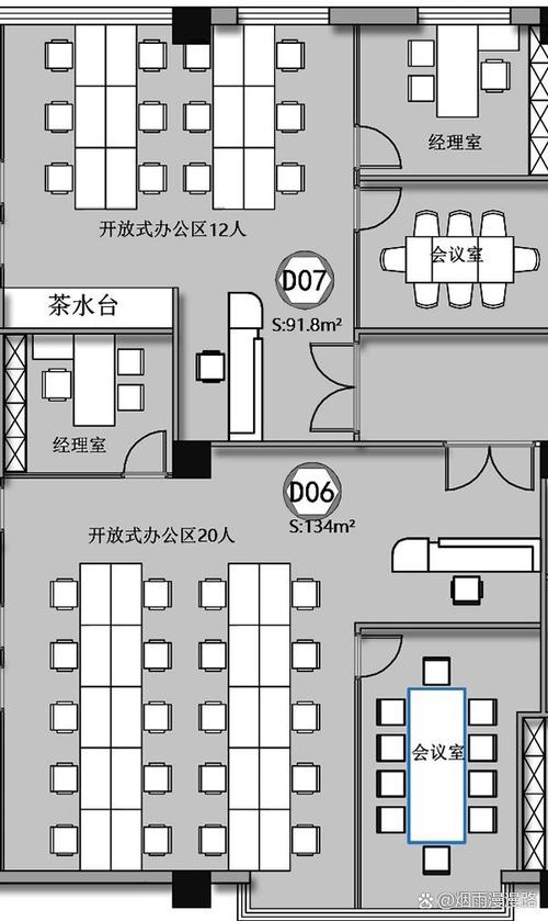 1000平方| 办公室平面设计图